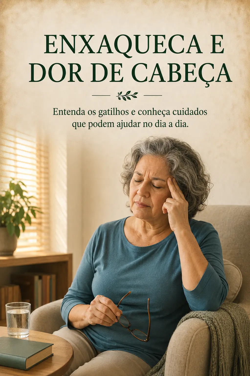 Capa do livro digital Enxaqueca e Dor de Cabeça