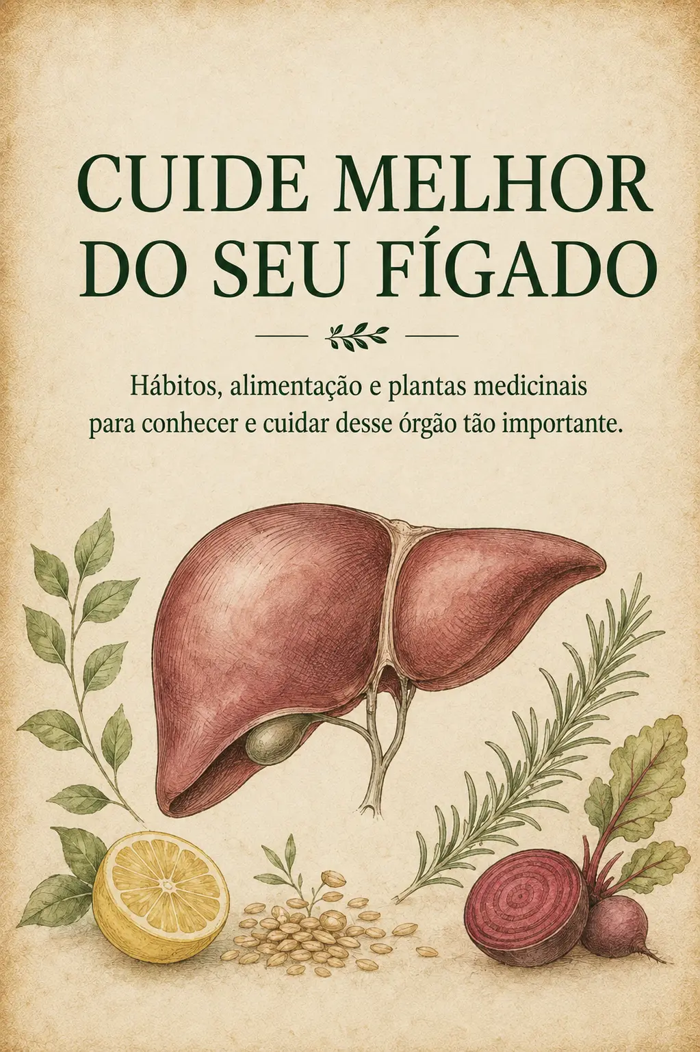 Capa do livro digital Cuide Melhor do Seu Fígado